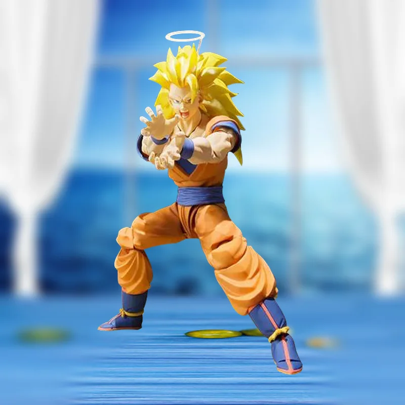 16CM Anime DRAGON BALL Z Son Goku Super Saiyan 3 Joint Movable Action Figure PVC toys Collection Figures For Friends Gifts
16CM Anime DRAGON BALL Z Son Goku Super Saiyan 3 Joint Movable Action Figure PVC toys Collection Figures For Friends Gifts