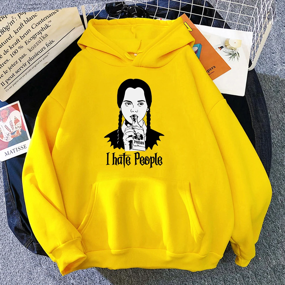 Толстовка I Hate People с капюшоном в стиле сред аддакс, женская одежда на Хэллоуин, Свитшот унисекс в стиле Харадзюку на весну и осень
Толстовка I Hate People с капюшоном в стиле сред аддакс, женская одежда на Хэллоуин, Свитшот унисекс в стиле Харадзюку на весну и осень