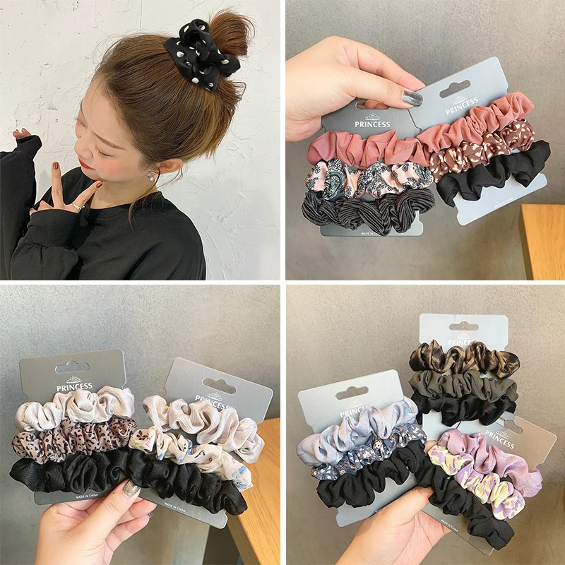 1 Set Simple Solid Color Hair Rope Ponytail Holder Hair Ties Elastic Hair Bands Floral Rubber Bands Handmade Hair Accessories
1 Set Simple Solid Color Hair Rope Ponytail Holder Hair Ties Elastic Hair Bands Floral Rubber Bands Handmade Hair Accessories