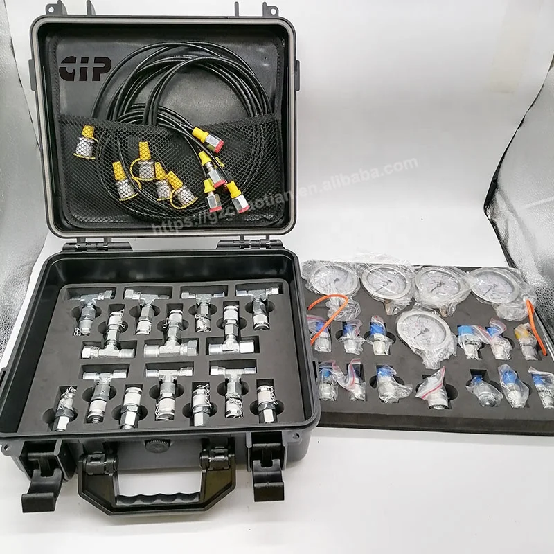 

Высококачественный комплект для измерения гидравлического давления экскаватора, Набор 4-х датчиков гидравлического давления