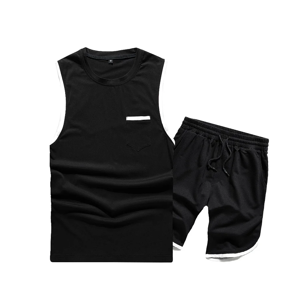Europe Size Sporting Mens Sleeveles Vest Pants Suits Moletom Short Summer Tracksuit Two Piece Hoodie Set Clothing Pullovers Sets
Europe Size Sporting Mens Sleeveles Vest Pants Suits Moletom Short Summer Tracksuit Two Piece Hoodie Set Clothing Pullovers Sets