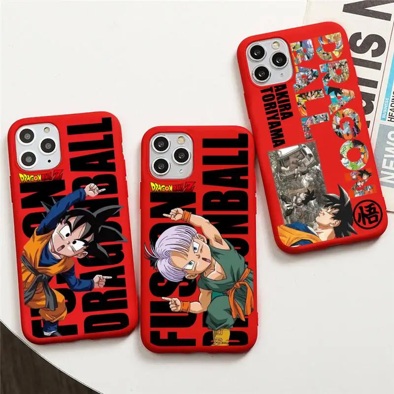 Dragon ball GOKU VEGETA Trunks Phone Case For iphone 13 12 11 Pro Max Mini XS 8 7 6 6S Plus X SE 2020 XR Red Cover
Dragon ball GOKU VEGETA Trunks Phone Case For iphone 13 12 11 Pro Max Mini XS 8 7 6 6S Plus X SE 2020 XR Red Cover