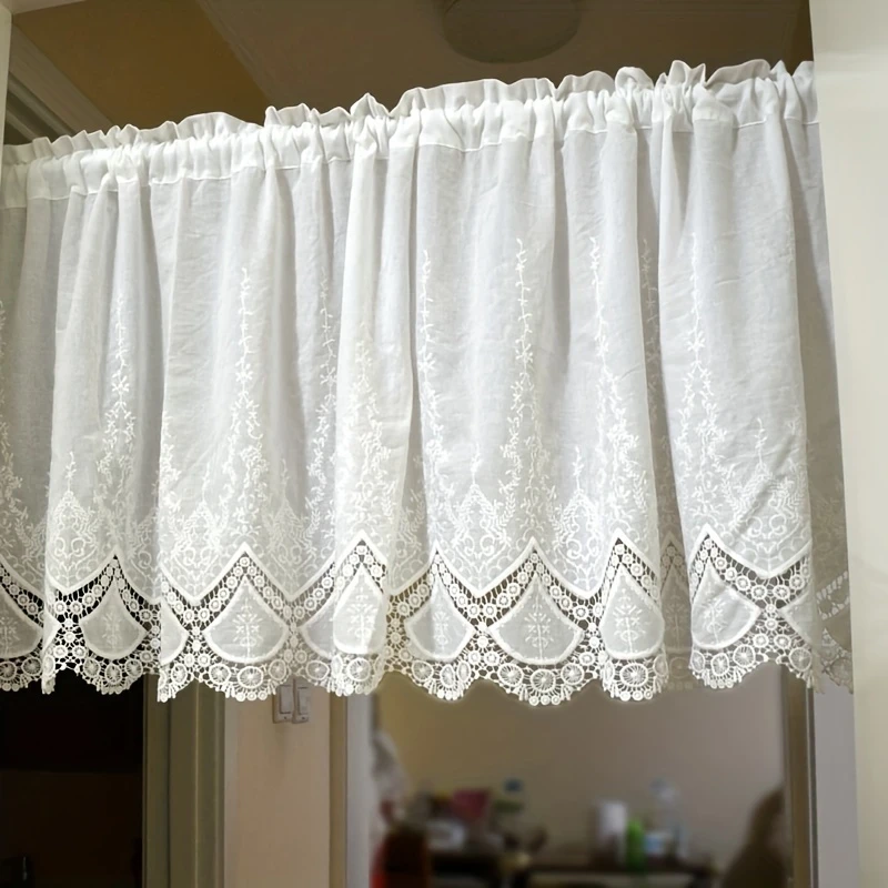 Кружевные шторы Тияна белые
Кружевные шторы Тияна белые