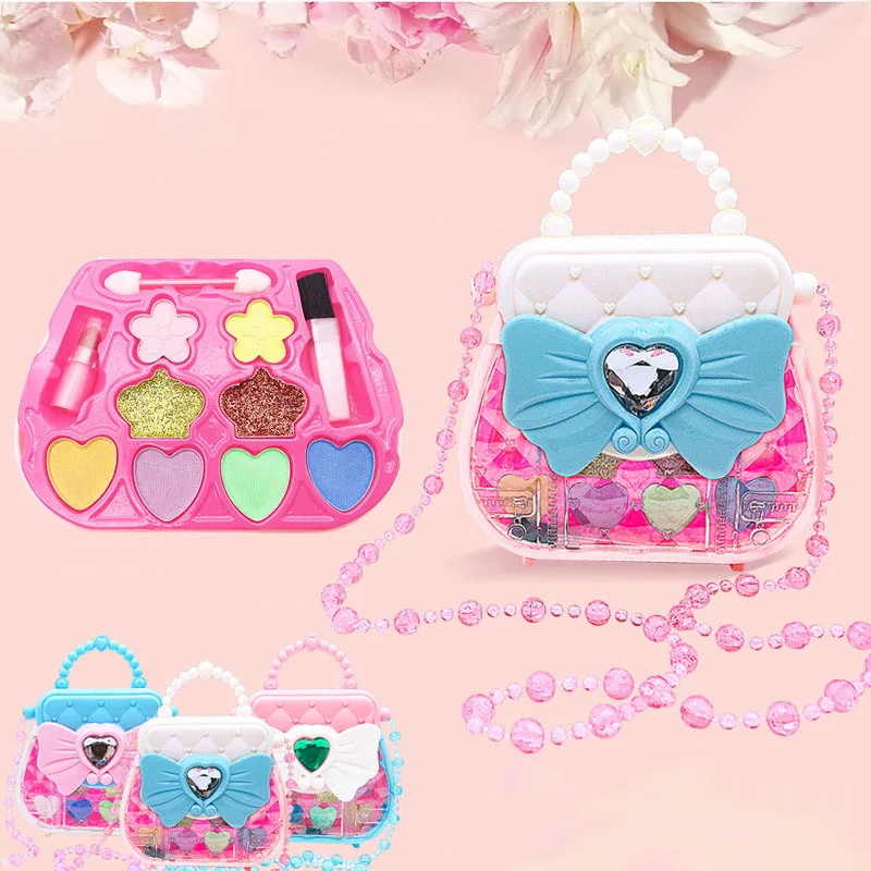 Kids Makeup Kit Washable Cosmetic Pretend Play Toys Included Lipstick Eye Shadow Useful Gift for Girls Kids Makeup Kit YH-17
Kids Makeup Kit Washable Cosmetic Pretend Play Toys Included Lipstick Eye Shadow Useful Gift for Girls Kids Makeup Kit YH-17