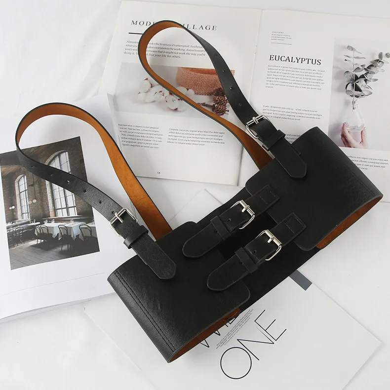 Fashion Leather Belt Harness Women Wide Belts Suspenders Sexy Girls Corset Belts Shirt Dress Vest Body Harness Waistband
Fashion Leather Belt Harness Women Wide Belts Suspenders Sexy Girls Corset Belts Shirt Dress Vest Body Harness Waistband