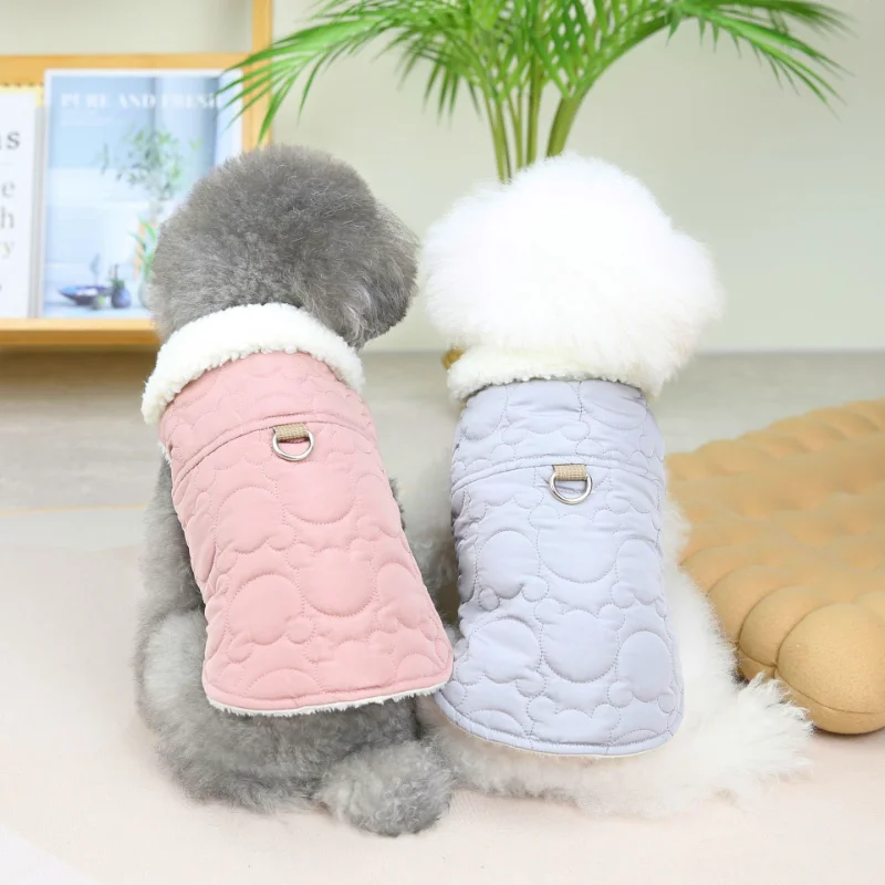 Pet Warm Vest Autumn Winter Small Dog Wool Jackets Fashion Harness Comfortable Soft Puppy Coat Solid Color Sweater Poodle Yorkie 
Pet Warm Vest Autumn Winter Small Dog Wool Jackets Fashion Harness Comfortable Soft Puppy Coat Solid Color Sweater Poodle Yorkie