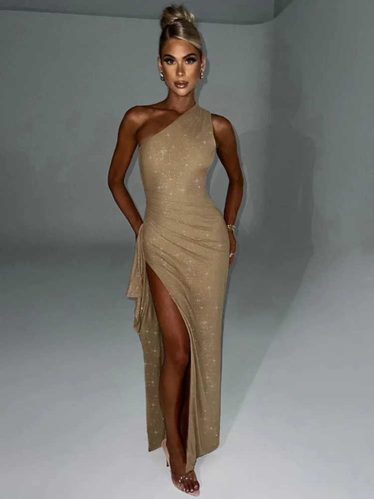 Mozision Elegant Backless Sexy Maxi Dress For Women Fashion Diagonal Collar Sleeveless Thigh High Split Bodycon Club Party Dress
Mozision Elegant Backless Sexy Maxi Dress For Women Fashion Diagonal Collar Sleeveless Thigh High Split Bodycon Club Party Dress