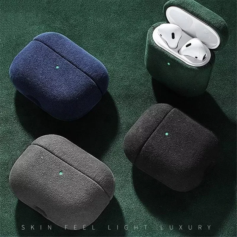 Luxury Alcantara Case for AirPods Pro Earphone Accessories fur Leather Case for AirPods 3 2 1 Wireless Bluetooth Headset Cover
Luxury Alcantara Case for AirPods Pro Earphone Accessories fur Leather Case for AirPods 3 2 1 Wireless Bluetooth Headset Cover