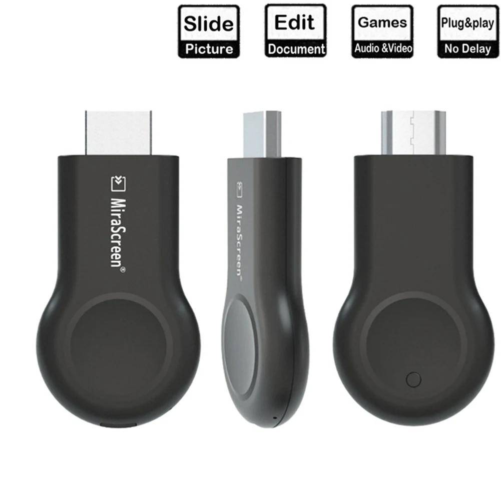 MX Pro TV Stick WiFi Display Receiver DLNA Miracast Airplay Mirror Screen HDMI-compatible For Android iOS MiraScreen Dongle
MX Pro TV Stick WiFi Display Receiver DLNA Miracast Airplay Mirror Screen HDMI-compatible For Android iOS MiraScreen Dongle