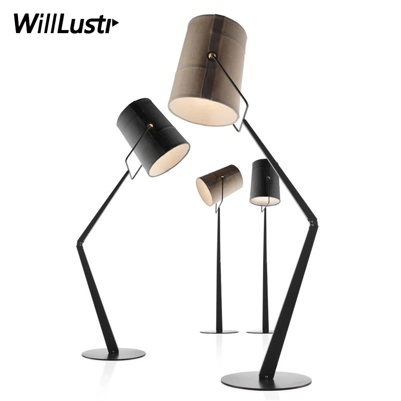 LED Fork Floor Lamp canvas fabric shade Modern floor light LED lighting living sitting room study room sofa side office light 
LED Fork Floor Lamp canvas fabric shade Modern floor light LED lighting living sitting room study room sofa side office light
