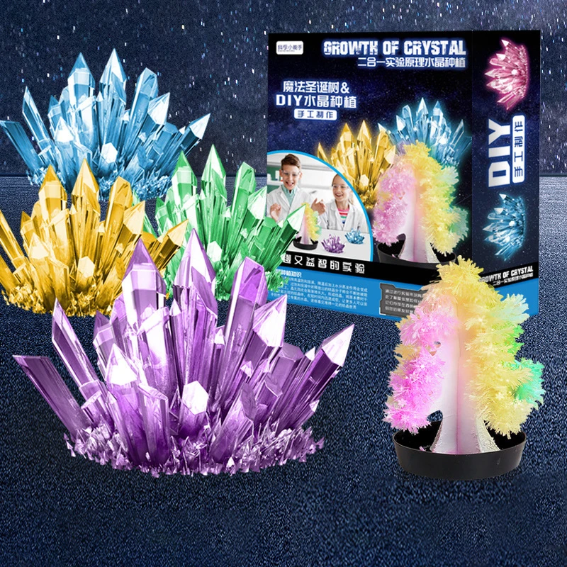Kids Crystal Growing Kit DIY Science Experiment For Teenagers Boys Toys Magical Funny Crystal Educational Stimulates Interest
Kids Crystal Growing Kit DIY Science Experiment For Teenagers Boys Toys Magical Funny Crystal Educational Stimulates Interest