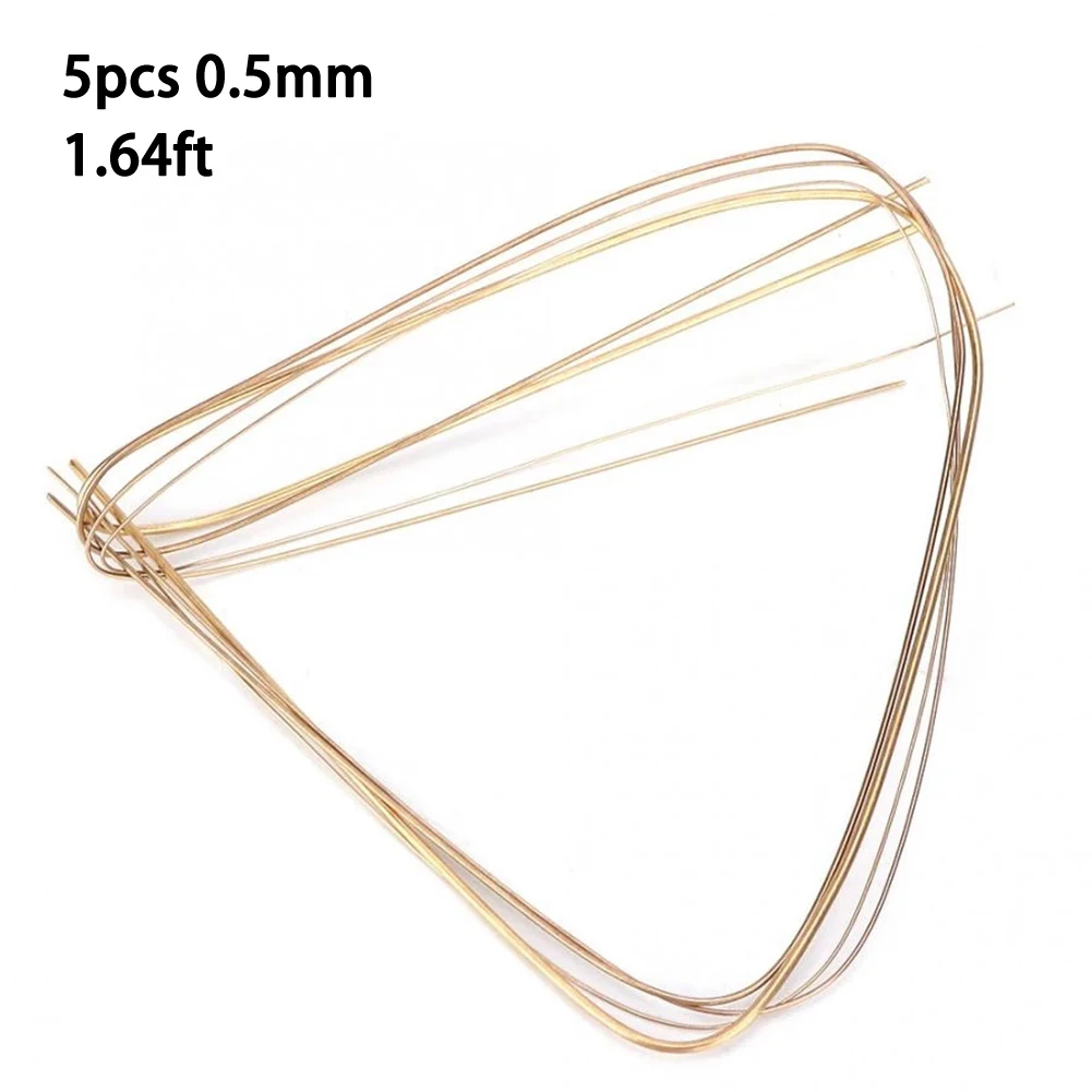New Practical Quality Useful Durable Welding Rods Silver Wire Soldering Rods 0.5/0.7/1.5mm 5pcs For Jewelry Repair
New Practical Quality Useful Durable Welding Rods Silver Wire Soldering Rods 0.5/0.7/1.5mm 5pcs For Jewelry Repair