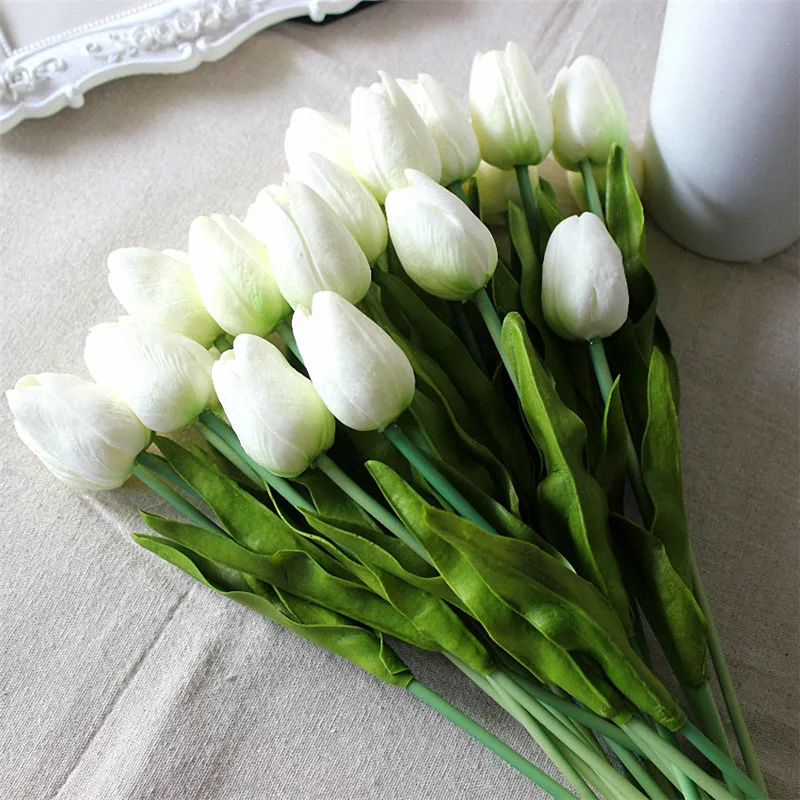 Artificial Flower Real Touch PU Artificial Bride Bouquet For Home Wedding Party Decorative Flowers & Wreaths 100pcs/lot Tulip
Artificial Flower Real Touch PU Artificial Bride Bouquet For Home Wedding Party Decorative Flowers & Wreaths 100pcs/lot Tulip
