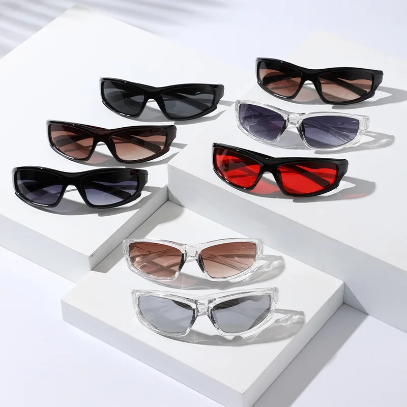 Очки солнцезащитные зеркальные в стиле панк, Uv400
Очки солнцезащитные зеркальные в стиле панк, Uv400