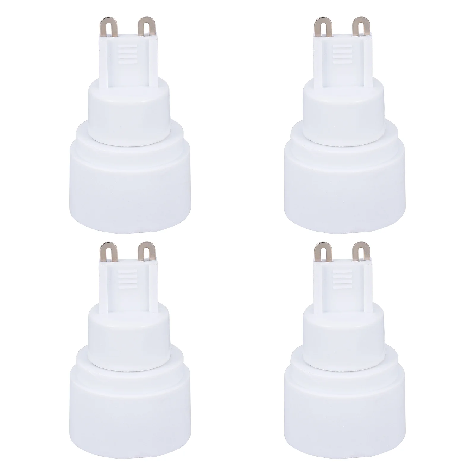 4pcs LED Ceramic Light Bulbs Socket G9 to E14 Adapter Converter for Standard LED Bulbs ( 100- 230V )
4pcs LED Ceramic Light Bulbs Socket G9 to E14 Adapter Converter for Standard LED Bulbs ( 100- 230V )