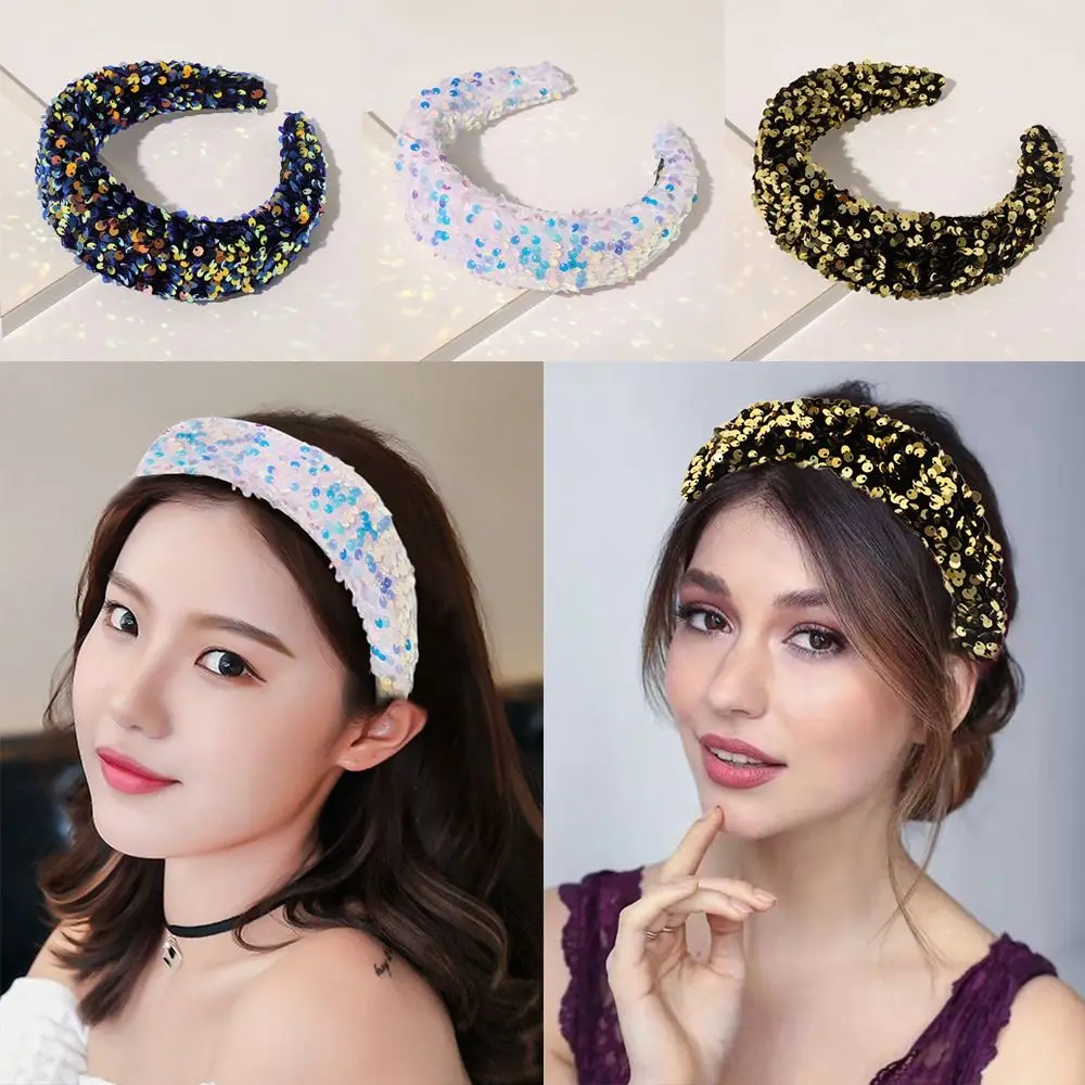 Sweet Boutique Headwear Wash Face Wide - Brimmed Sequin Hairband Padded Headband Hair Band Hair Hoop
Sweet Boutique Headwear Wash Face Wide - Brimmed Sequin Hairband Padded Headband Hair Band Hair Hoop
