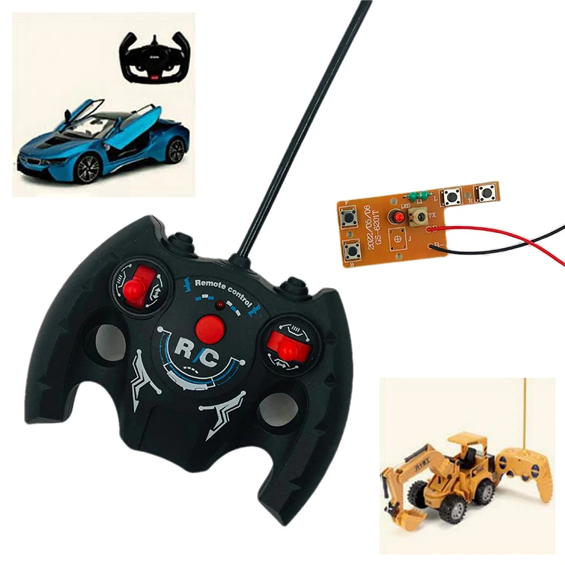 27MHz Circuit 4CH RC Remote ControlPCB Transmitter and Receiver Board with Antenna Radio System Car Accessories 
27MHz Circuit 4CH RC Remote ControlPCB Transmitter and Receiver Board with Antenna Radio System Car Accessories
