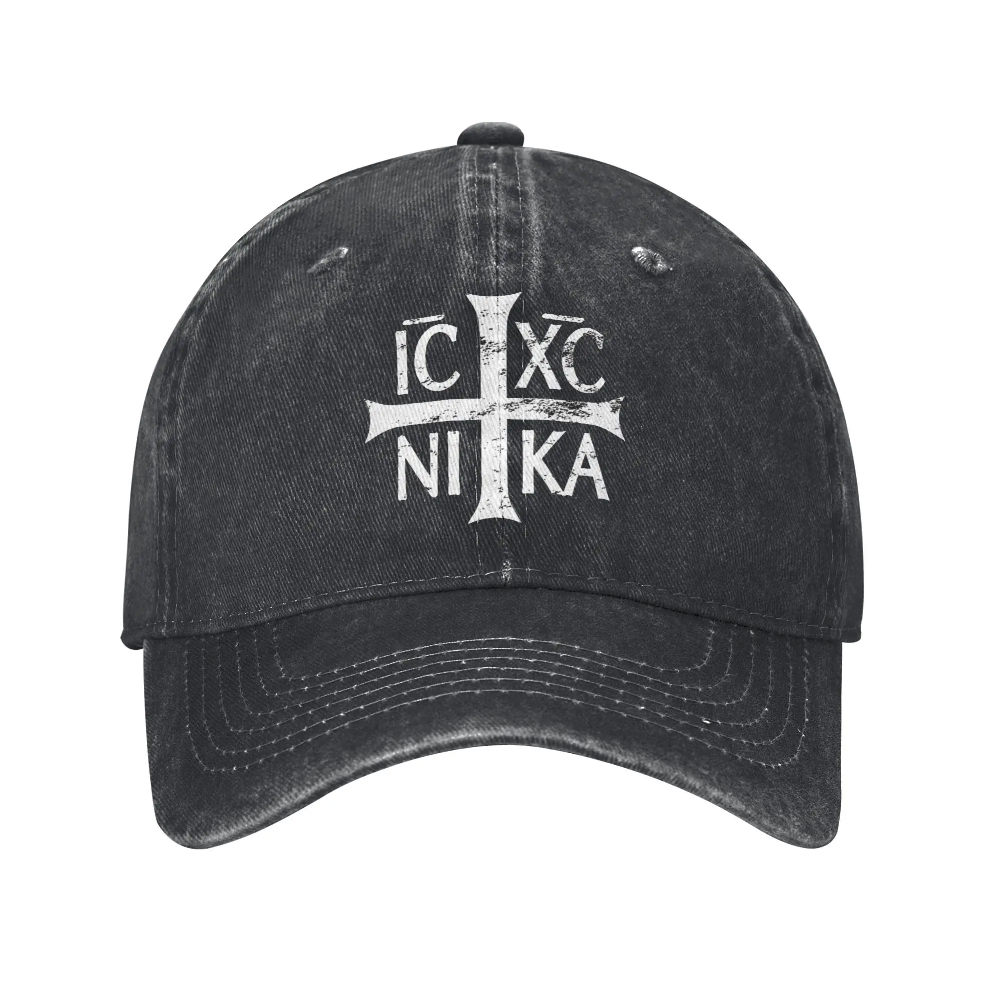 Ретро винтажные кепки с принтом IC XC NIKA для мужчин и женщин хлопковая шляпа