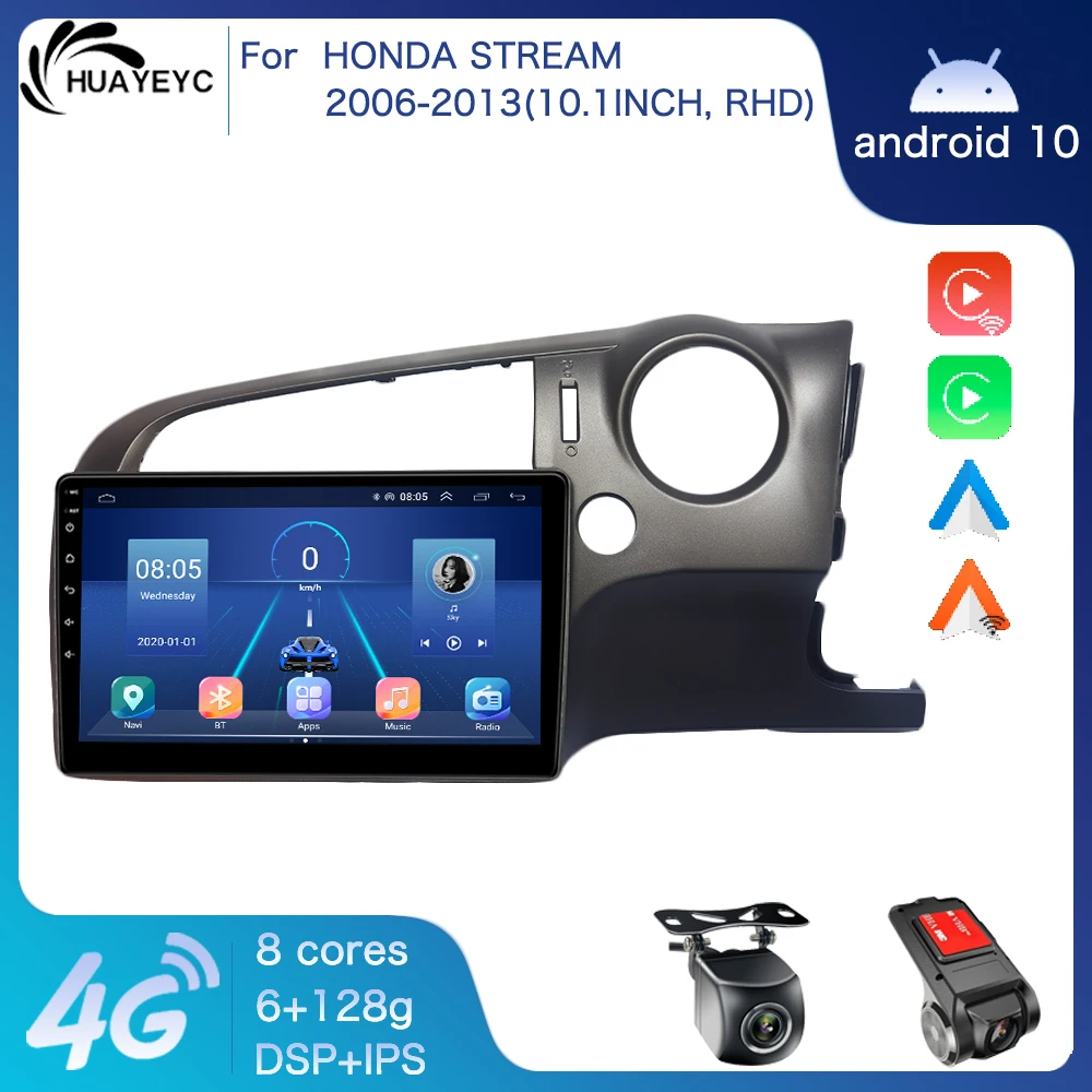 Автомагнитола на Android, мультимедийный видеоплеер для Honda Stream 2 2006-2014, 2 Din, 10 дюймов, навигация, Bluetooth, автовоспроизведение, стерео, GPS
Автомагнитола на Android, мультимедийный видеоплеер для Honda Stream 2 2006-2014, 2 Din, 10 дюймов, навигация, Bluetooth, автовоспроизведение, стерео, GPS