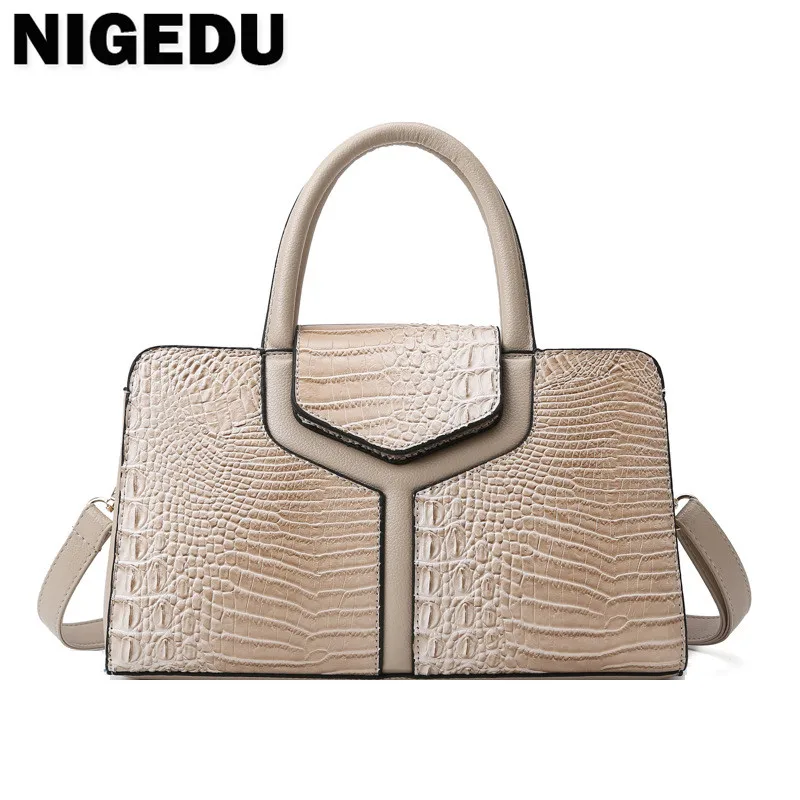 Fashion Crocodile Ladies Handbags Luxury Designer Women Shoulder Bag Large Capacity female Messenger Bag commuter office totes
Fashion Crocodile Ladies Handbags Luxury Designer Women Shoulder Bag Large Capacity female Messenger Bag commuter office totes