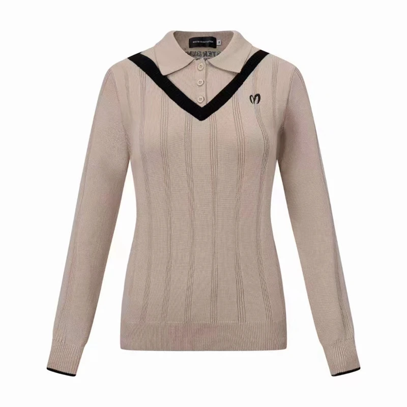 2022 Women's Golf Knitwear Korean Brand Clothing Slim Waist, Cold Proof, Comfortable And Fashionable Women's Sweater Coat
2022 Women's Golf Knitwear Korean Brand Clothing Slim Waist, Cold Proof, Comfortable And Fashionable Women's Sweater Coat