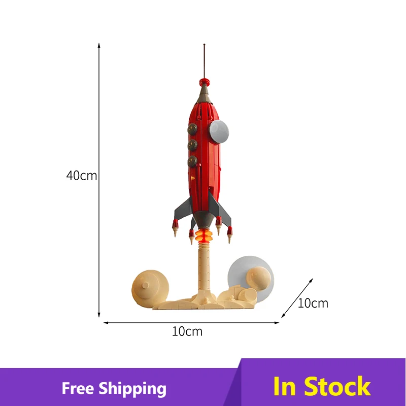 MOC Space Rocket Shuttle Launch Rocket Launch Building Blocks Bricks Hith-Tech Model Toys For Children's Education Toys Gifts
MOC Space Rocket Shuttle Launch Rocket Launch Building Blocks Bricks Hith-Tech Model Toys For Children's Education Toys Gifts