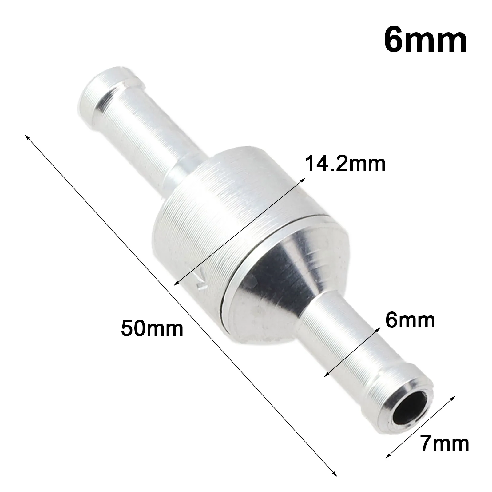 Practical Brand New Easy Installation Non-Return Valve Replacement Inline 0.2-6bar 6/8/10/12mm Auminium Head Check Valve
Practical Brand New Easy Installation Non-Return Valve Replacement Inline 0.2-6bar 6/8/10/12mm Auminium Head Check Valve