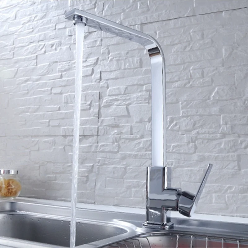 Kitchen Faucet Square Stainless Steel Hot and Cold Sink Tap 360 Degree Rotation Mixer Deck Mount Water Taps for Kitchen Bathroom
Kitchen Faucet Square Stainless Steel Hot and Cold Sink Tap 360 Degree Rotation Mixer Deck Mount Water Taps for Kitchen Bathroom