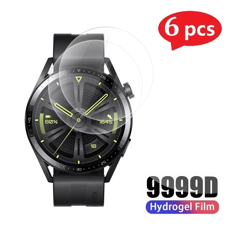 6x Full Screen Protector for Huawei Watch GT 3 Pro 46mm 42mm 43mm Protective Film for Huawei Watch GT 3 Pro Film Protector Foil
6x Full Screen Protector for Huawei Watch GT 3 Pro 46mm 42mm 43mm Protective Film for Huawei Watch GT 3 Pro Film Protector Foil