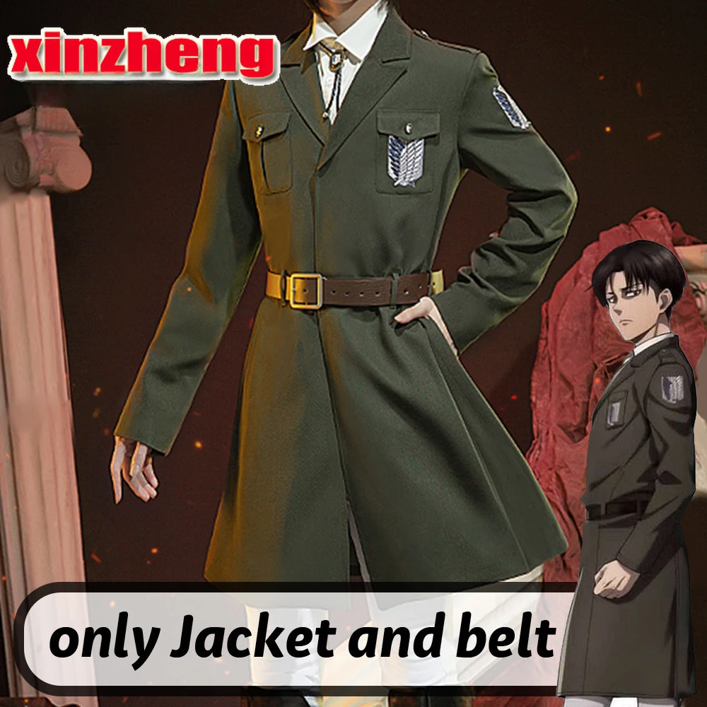 New Attack on Titan Final Season Levi Eren Cosplay Costume Survey Corps Green Jacket Windbreaker Cosplay Halloween
New Attack on Titan Final Season Levi Eren Cosplay Costume Survey Corps Green Jacket Windbreaker Cosplay Halloween