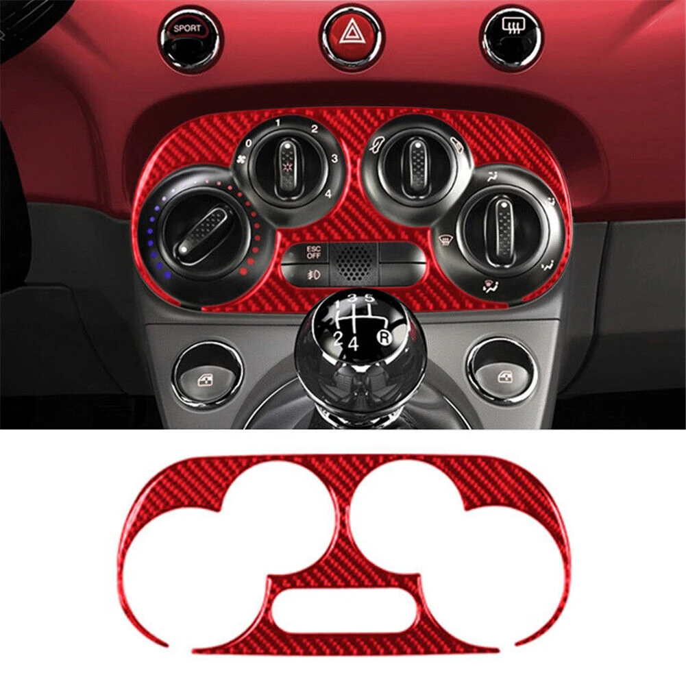 1pcs Carbon Fiber Manual Climate Console Interior Trim Fits For Fiat 500 2012-15 Automobiles Interior Accessories
1pcs Carbon Fiber Manual Climate Console Interior Trim Fits For Fiat 500 2012-15 Automobiles Interior Accessories