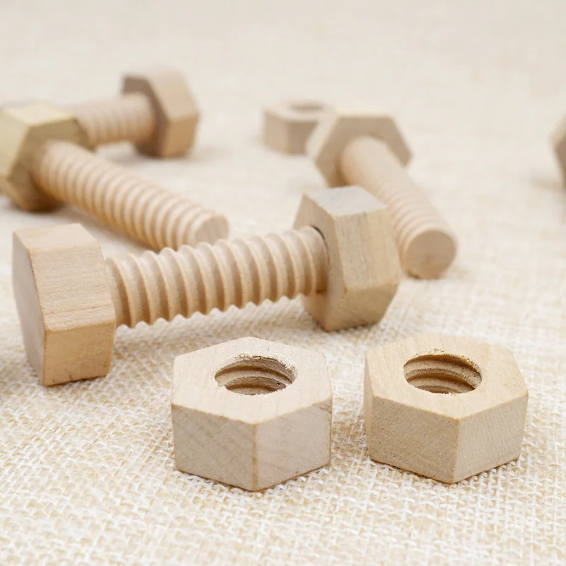 Early Education Educational Screw Nut Assembling Wooden Child Solid Wood Screw Nut Hands-On Teaching Aid Toy
Early Education Educational Screw Nut Assembling Wooden Child Solid Wood Screw Nut Hands-On Teaching Aid Toy