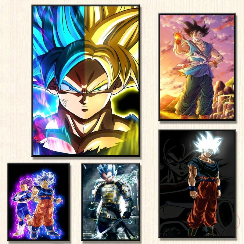Print On Canvas Goku High Quality Art Wall Decoration Gifts Living Room Kid Action Figures Children's Bedroom Decor
Print On Canvas Goku High Quality Art Wall Decoration Gifts Living Room Kid Action Figures Children's Bedroom Decor