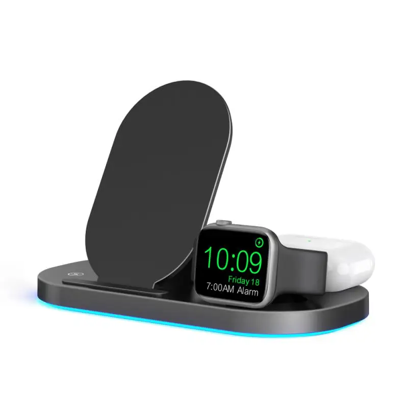 Wireless Charging Pad Foldable Intelligent Detection Horizontally/vertical Charging Led Light Ring 3 In 1 Practical
Wireless Charging Pad Foldable Intelligent Detection Horizontally/vertical Charging Led Light Ring 3 In 1 Practical