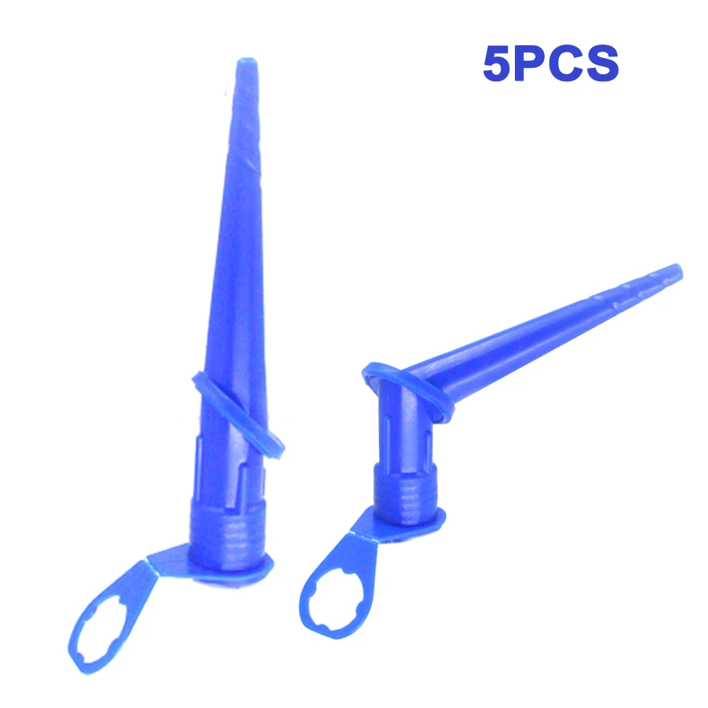 5pcs Construction Tools Plastic Glass Glue Tip Mouth Odorless Pointing Blue Professional Universal Caulking Nozzle Durable
5pcs Construction Tools Plastic Glass Glue Tip Mouth Odorless Pointing Blue Professional Universal Caulking Nozzle Durable