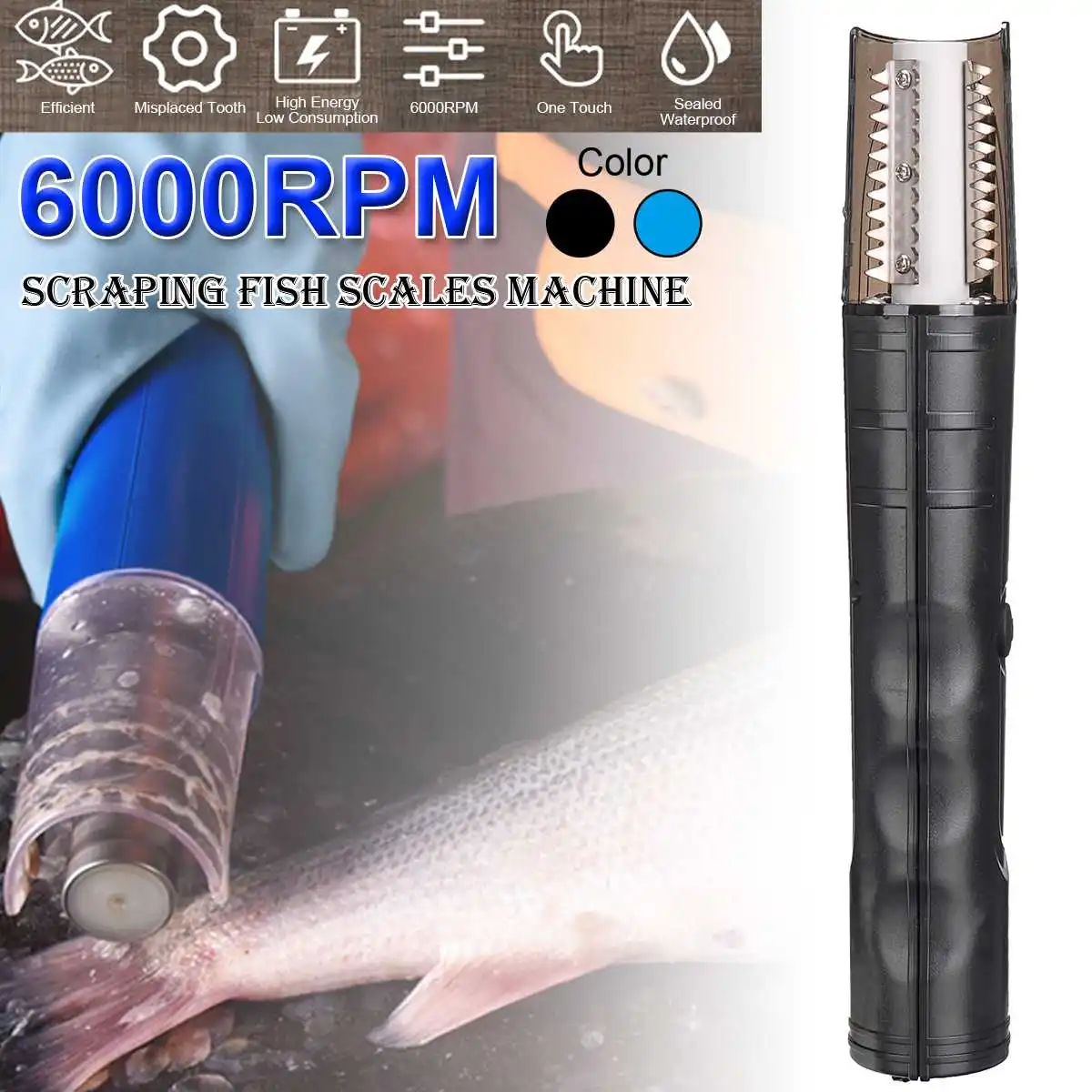 100V-240V Waterproof Portable Cordless Electric Fish Scaler Fish Scale Scraper Easy Fish Stripper Scale Remover Cleaning Tool
100V-240V Waterproof Portable Cordless Electric Fish Scaler Fish Scale Scraper Easy Fish Stripper Scale Remover Cleaning Tool