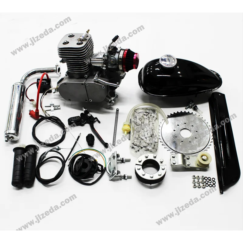 

ZEDA-OZ80 OZ100 2 Stroke 80cc Bicycle Engine Kit Cylinder Assembly Kit With Cylinder Head Petrol Engine