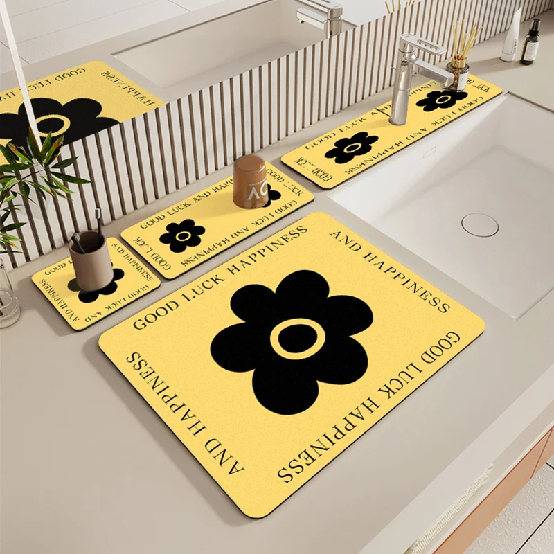 Kitchen Countertop Absorbent Mat Soft Draining Mat Tabletop Tableware Drying Mat Coaster Bar Mat Non-washable Placemat
Kitchen Countertop Absorbent Mat Soft Draining Mat Tabletop Tableware Drying Mat Coaster Bar Mat Non-washable Placemat