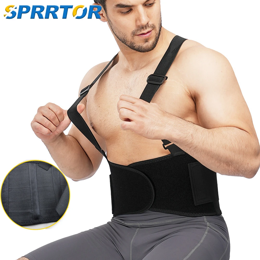 Industrial Work Back Brace | Removable Suspender Straps for Heavy Lifting Safety -Lower Back Pain Protection Belt for Men
Industrial Work Back Brace | Removable Suspender Straps for Heavy Lifting Safety -Lower Back Pain Protection Belt for Men
