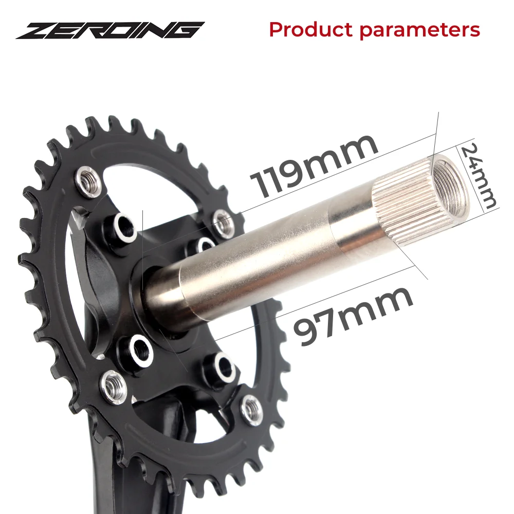 ZEROING M6000 MTB Bike 32T/34T/36T/38T на велосипедный шатун 104BCD с широкими и узкими зубьями, 170 мм, кривошипная система с нижним кронштейном
ZEROING M6000 MTB Bike 32T/34T/36T/38T на велосипедный шатун 104BCD с широкими и узкими зубьями, 170 мм, кривошипная система с нижним кронштейном