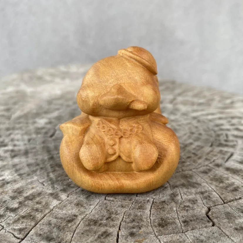 Woodcarving Boxwood Cute Cartoon Duckling Creative Holiday Gift Office Desktop Healing Decoration
Woodcarving Boxwood Cute Cartoon Duckling Creative Holiday Gift Office Desktop Healing Decoration