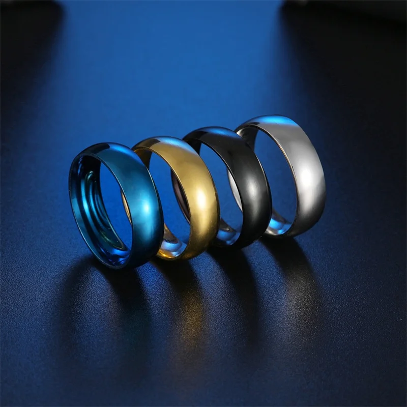 2022 New Men's and Women's Unisex Rings Stainless Steel 6MM Simple Light Plate Ring Fashion High-quality Jewelry Wholesale
2022 New Men's and Women's Unisex Rings Stainless Steel 6MM Simple Light Plate Ring Fashion High-quality Jewelry Wholesale