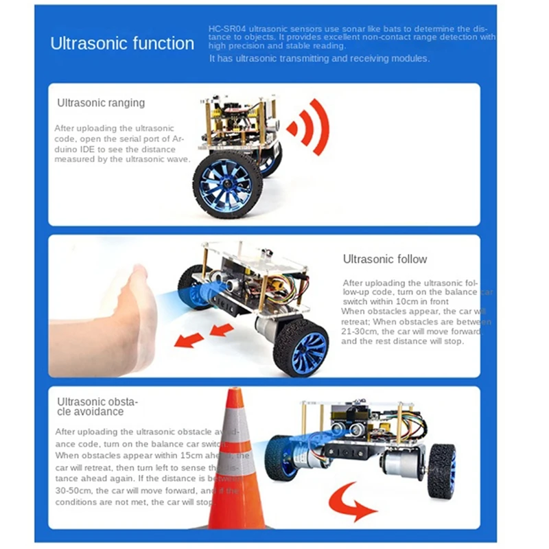 Programming Smart Robot Bluetooth Car Smart Robot Kit Accessories Electronic Assembly Kit Remote Control DIY Learning Kit
Programming Smart Robot Bluetooth Car Smart Robot Kit Accessories Electronic Assembly Kit Remote Control DIY Learning Kit