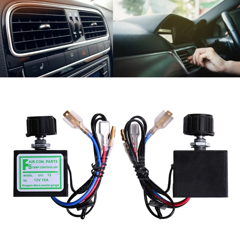 2023 New Adjustable Electronic Temperature Control DC12V/24V 10A Thermostat Temperature Rotary Switch with Sensor for Evaporator
2023 New Adjustable Electronic Temperature Control DC12V/24V 10A Thermostat Temperature Rotary Switch with Sensor for Evaporator