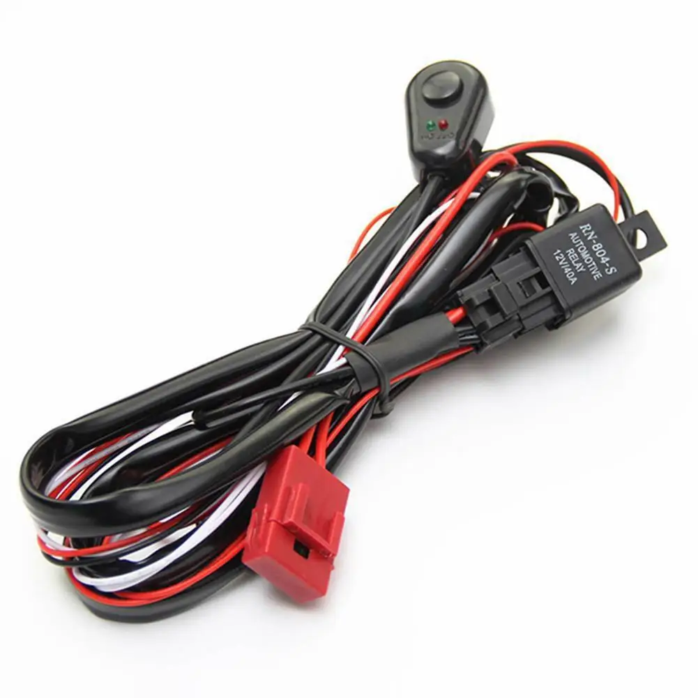 Car Harness Kit 2 Meters/6.6ft 30A Bar Wiring Car Accessories LED Work Light Safety Blade Fuse Practical To Use
Car Harness Kit 2 Meters/6.6ft 30A Bar Wiring Car Accessories LED Work Light Safety Blade Fuse Practical To Use