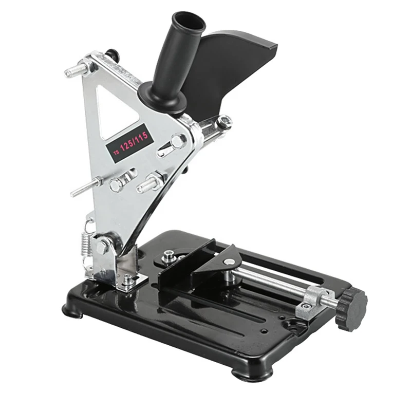 Кронштейн для станка для резки металла, держатель для углового шлифовального устройства типа 100, 115, 125 мм, инструмент «сделай сам» 
Кронштейн для станка для резки металла, держатель для углового шлифовального устройства типа 100, 115, 125 мм, инструмент «сделай сам»