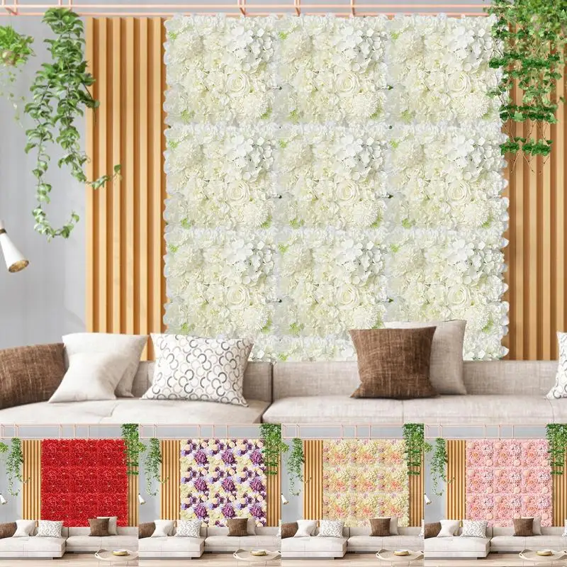 Artificial Flower Wall Multifunctional Vivid Floral Decors Beautiful Roses Backdrop Panels For Home Garden Wedding Party Supply
Artificial Flower Wall Multifunctional Vivid Floral Decors Beautiful Roses Backdrop Panels For Home Garden Wedding Party Supply