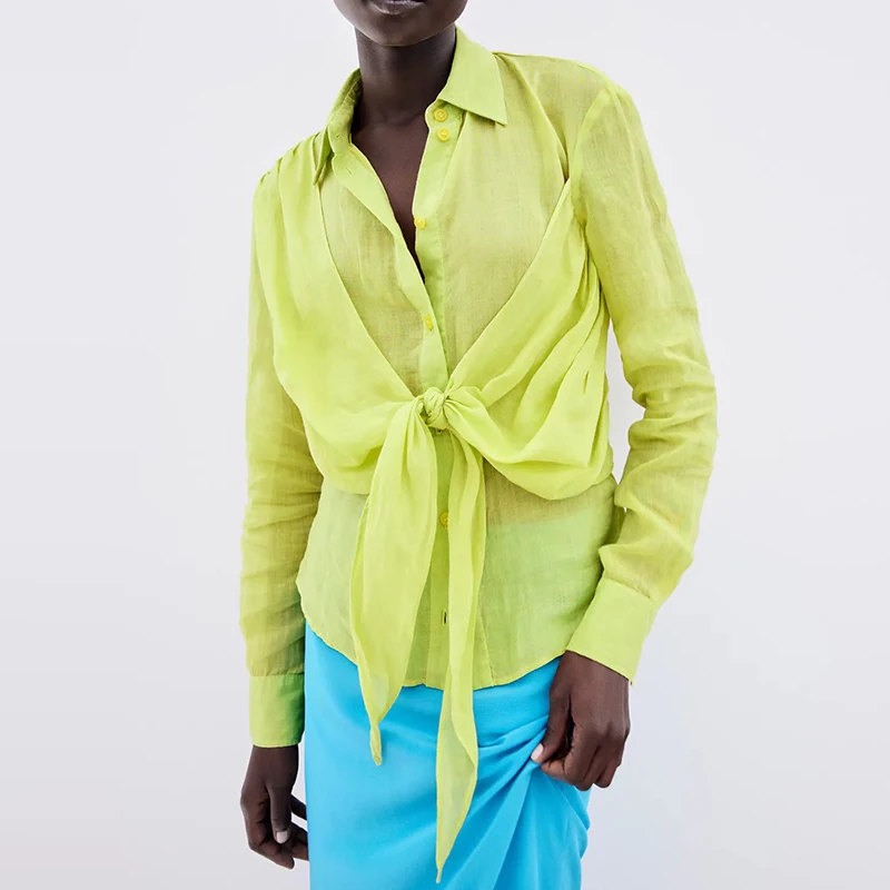 Spring 2022 Women Solid Backless Blouse Long Sleeve Turn-down Collar Shirt Female All-Match Tops Camisas Mujer BB22312
Spring 2022 Women Solid Backless Blouse Long Sleeve Turn-down Collar Shirt Female All-Match Tops Camisas Mujer BB22312