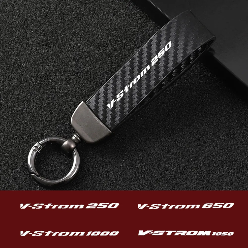 For Suzuki V-Strom 250 650 1000 1050 Custom Car Key Chain Motorcycle Key Ring Carbon Fiber Metal Keychain Styling Accessories
For Suzuki V-Strom 250 650 1000 1050 Custom Car Key Chain Motorcycle Key Ring Carbon Fiber Metal Keychain Styling Accessories