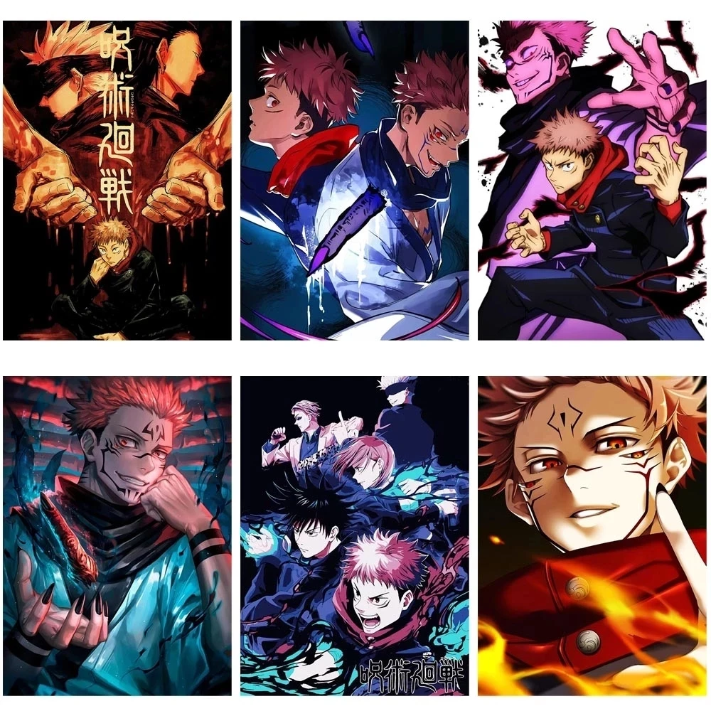 Painting Wall Artwork HD Printed Japanese Anime Poster Jujutsu Kaisen Modular Canvas Home Decoration Pictures For Living Room
Painting Wall Artwork HD Printed Japanese Anime Poster Jujutsu Kaisen Modular Canvas Home Decoration Pictures For Living Room